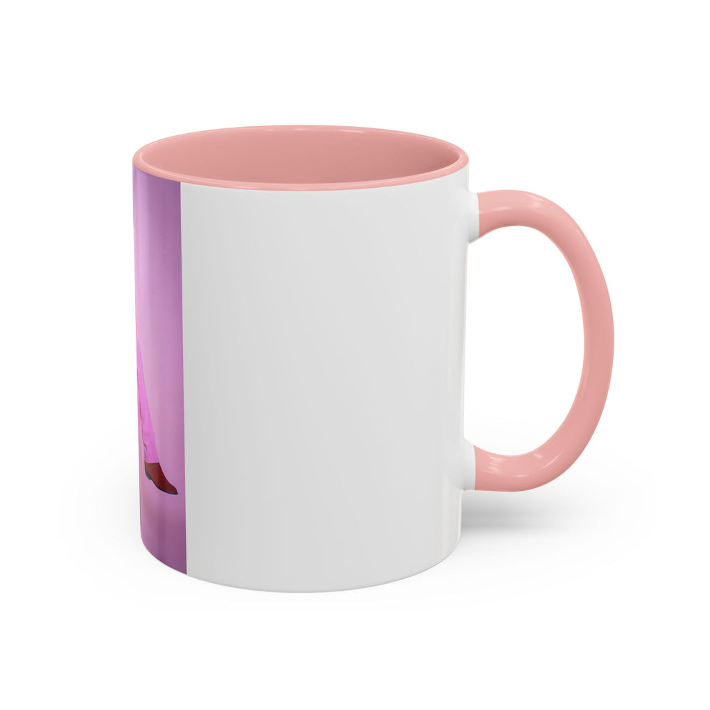 Vintage Blanche Golden Girls Inspired Portrait Accent Coffee Mug — Quirky Retro Kitchen Gift