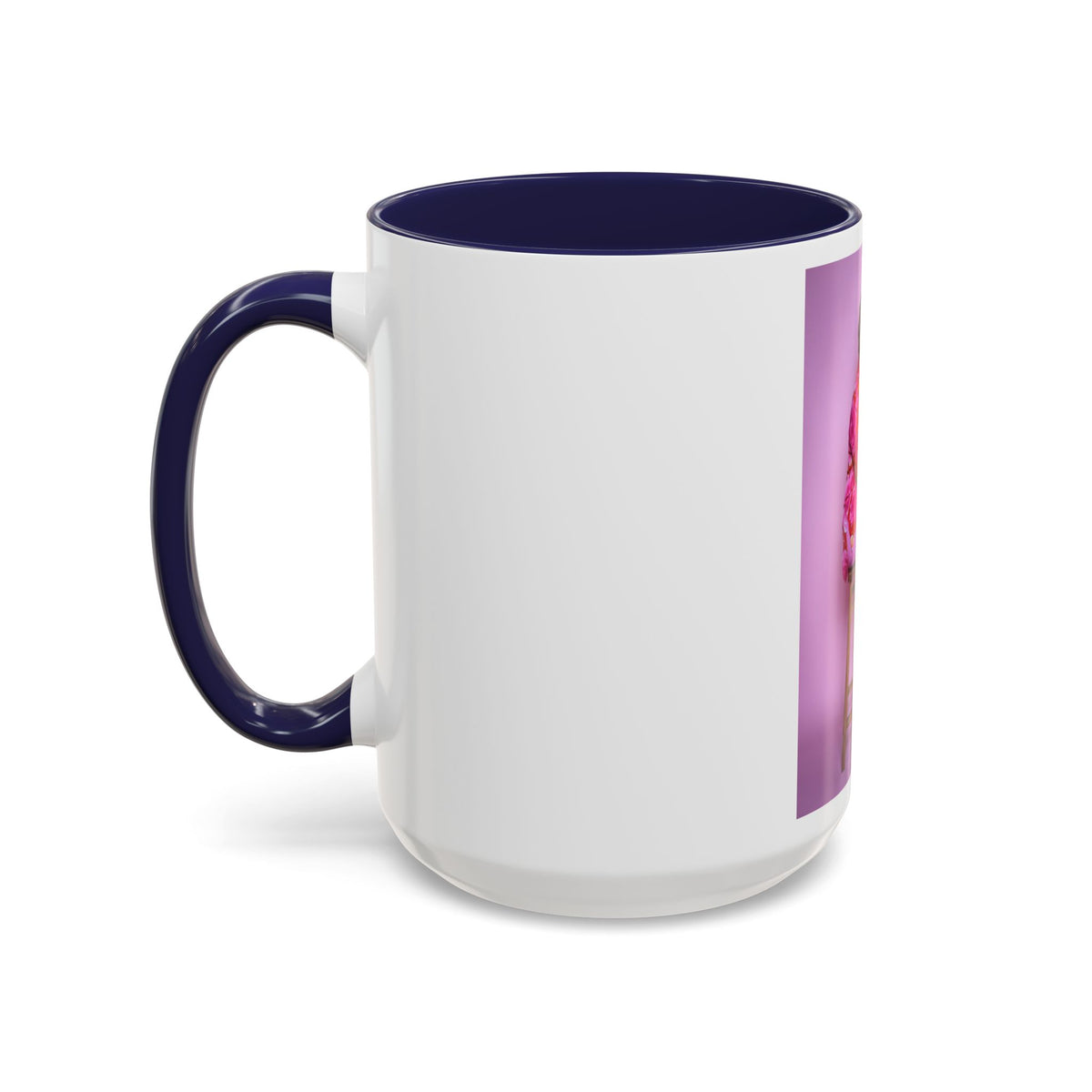 Vintage Blanche Golden Girls Inspired Portrait Accent Coffee Mug — Quirky Retro Kitchen Gift