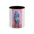 Vintage Sophia Golden Girls Inspired Portrait Accent Coffee Mug — Quirky Retro Kitchen Gift