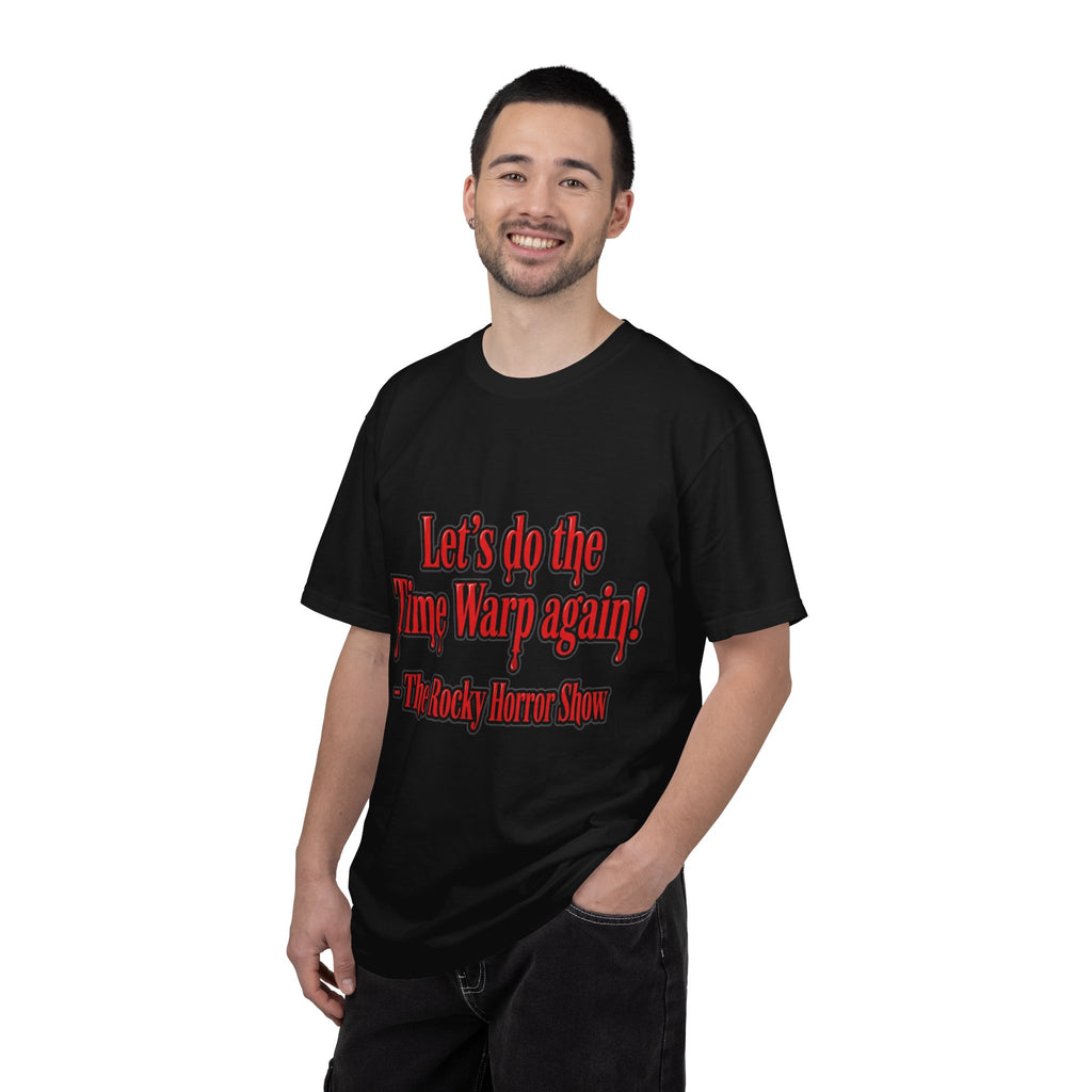 T-Shirt — "Let’s Do the Time Warp Again!" Rocky Horror Show Fan Tee