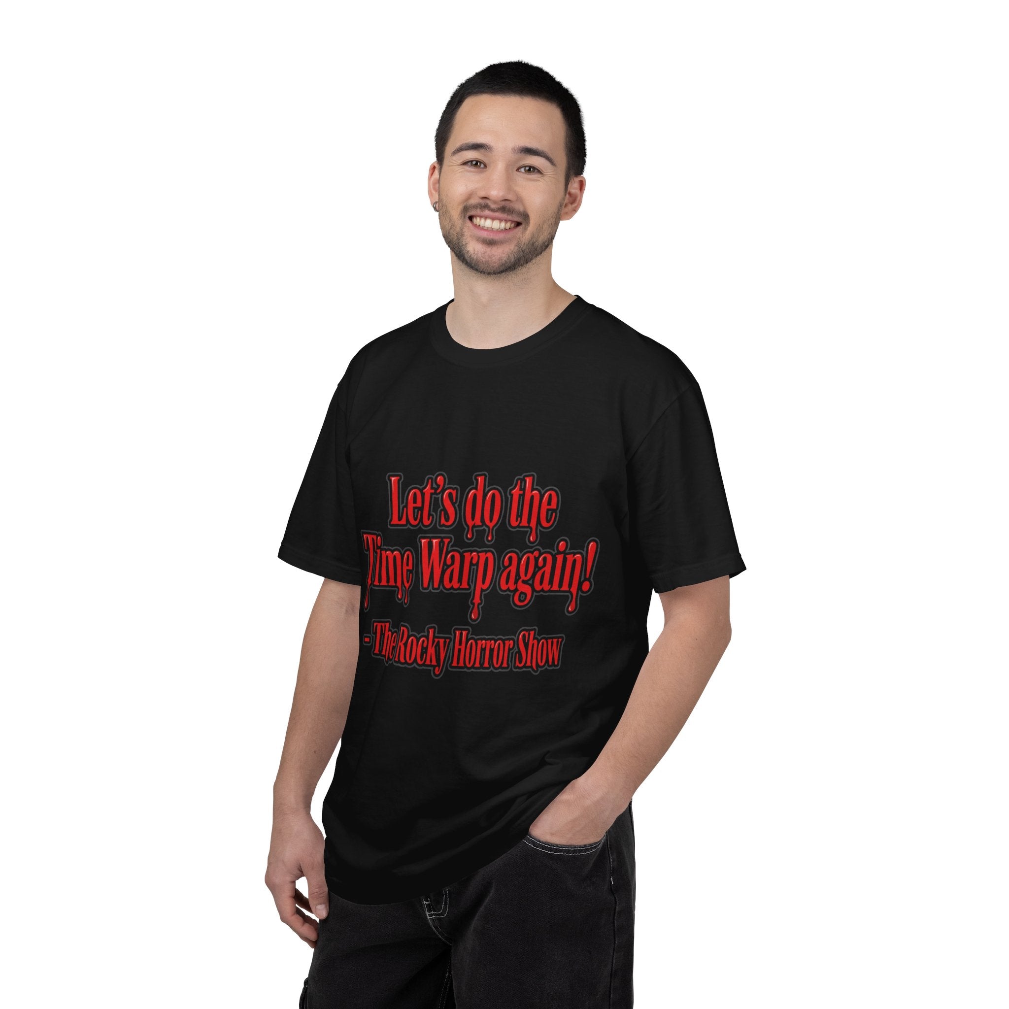 T-Shirt — "Let’s Do the Time Warp Again!" Rocky Horror Show Fan Tee