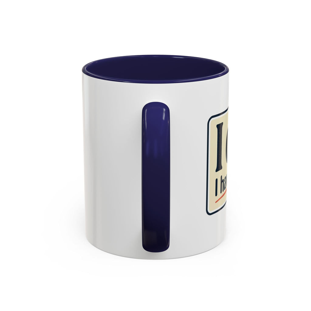 Accent Coffee Mug - 'Don't. This is a Rehearsal.' Retro Music Quote Gift