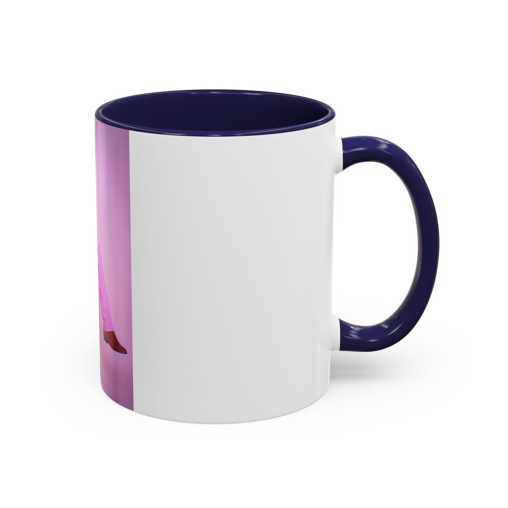 Vintage Blanche Golden Girls Inspired Portrait Accent Coffee Mug — Quirky Retro Kitchen Gift