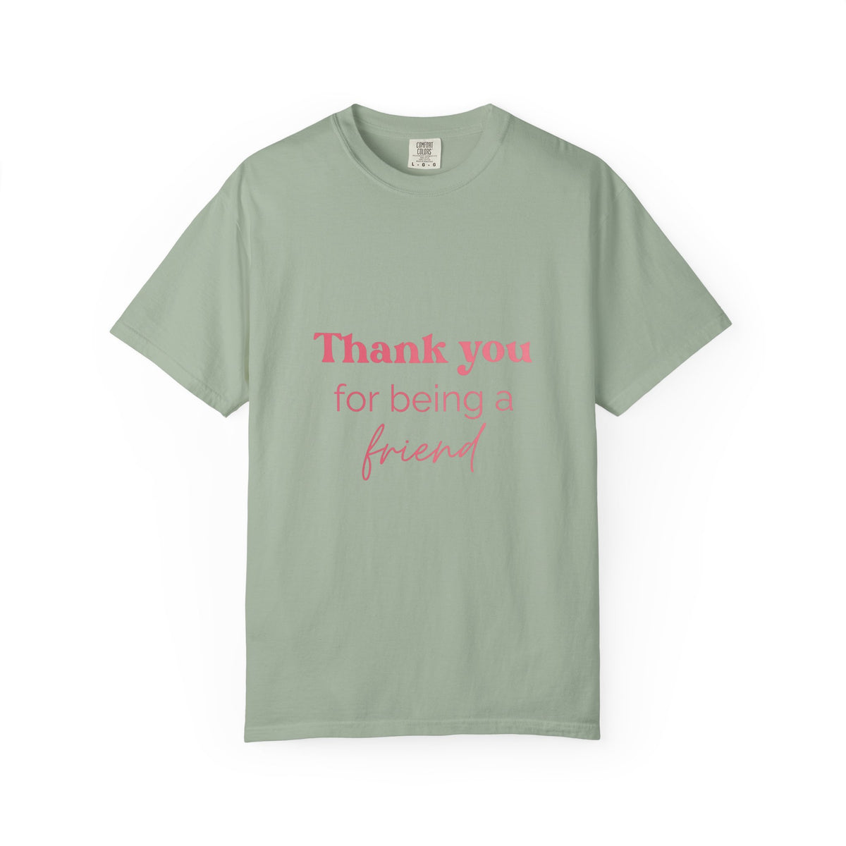 T-Shirt — "Thank You for Being a Friend" Golden Girls Inspired Friendship Graphic Tee