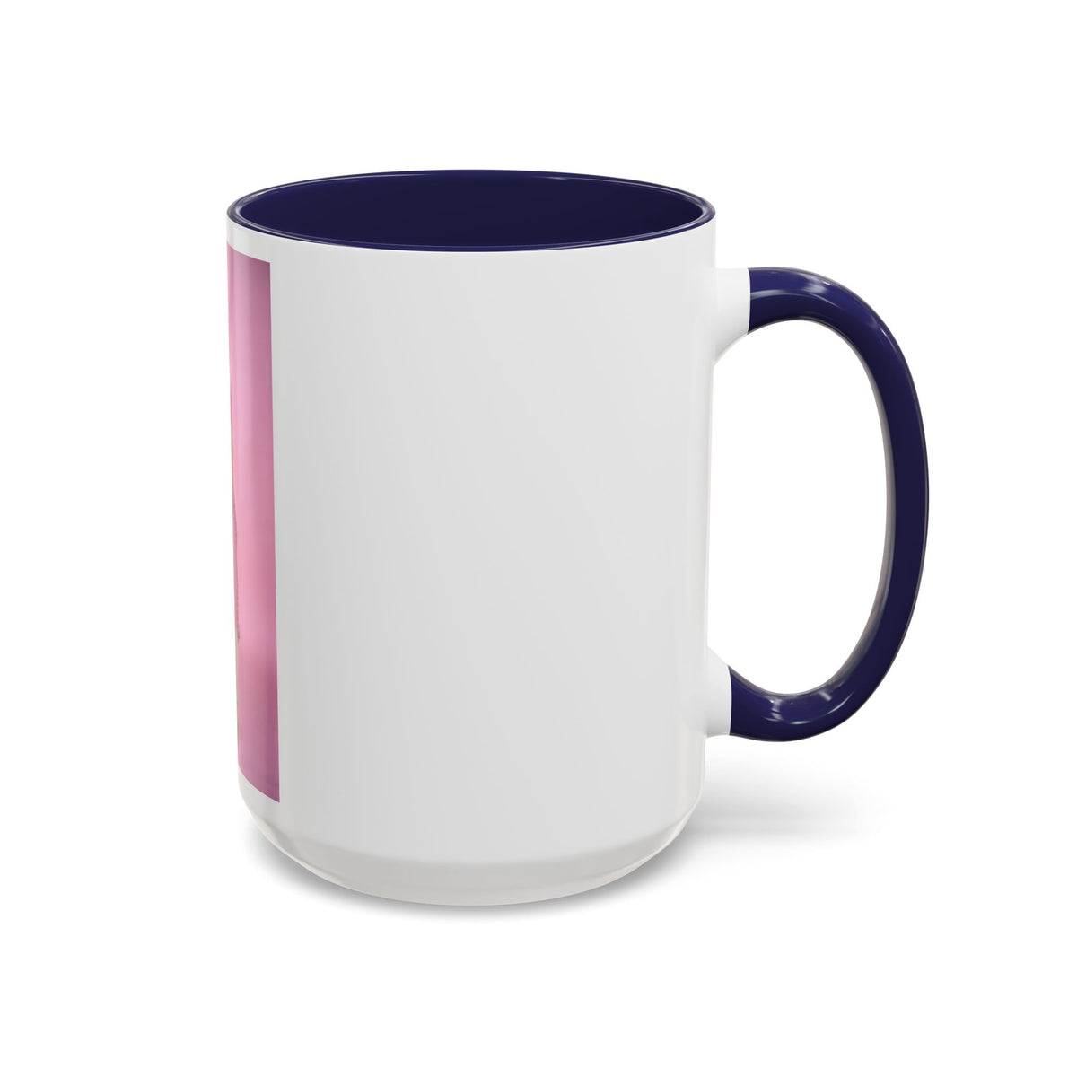 Vintage Pink Portrait Rose Golden Girls Inspired Coffee Mug — Quirky Photo Accent Mug (11/15oz)