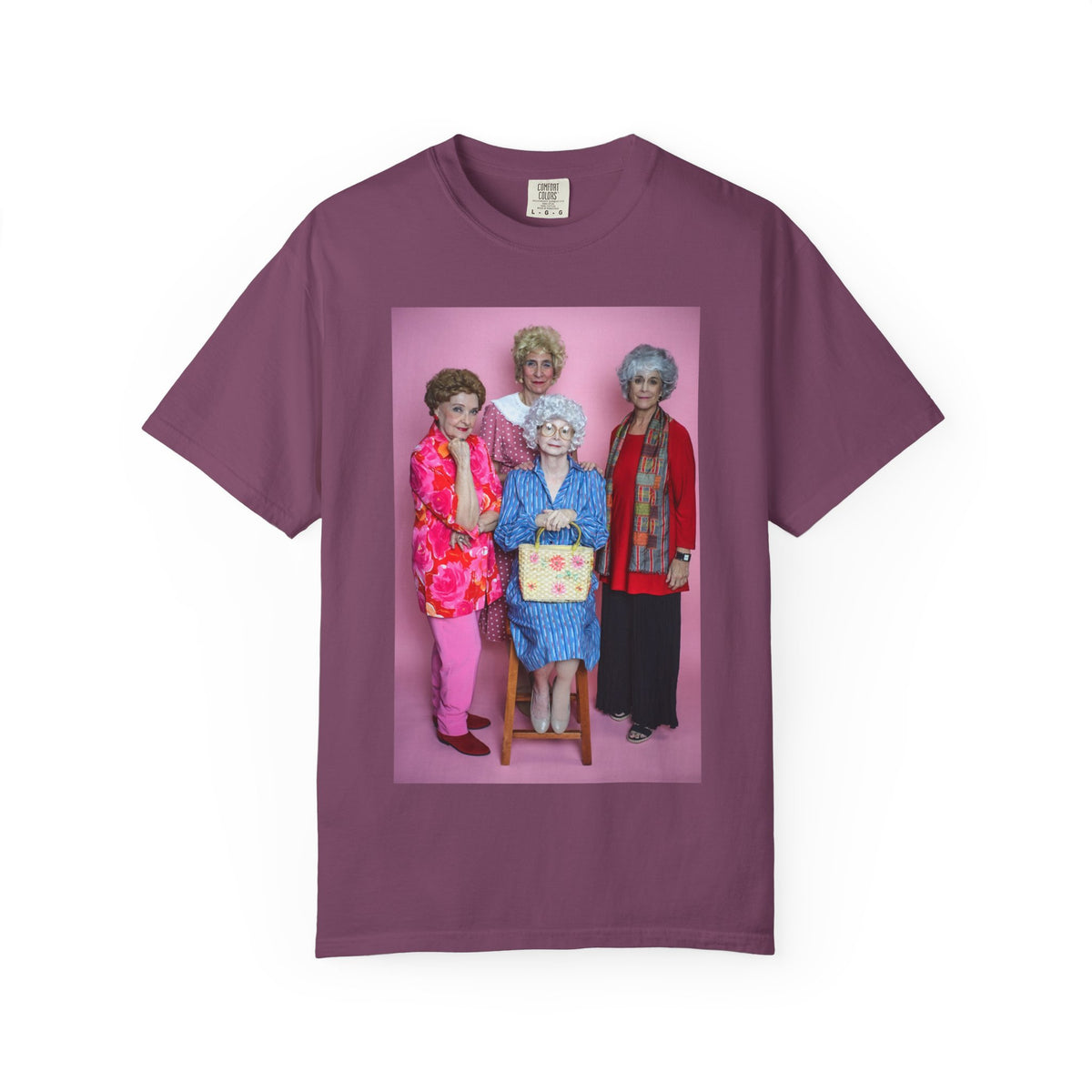 Golden Girls Inspired Photo T‑Shirt — Vintage TV Comedy Tee