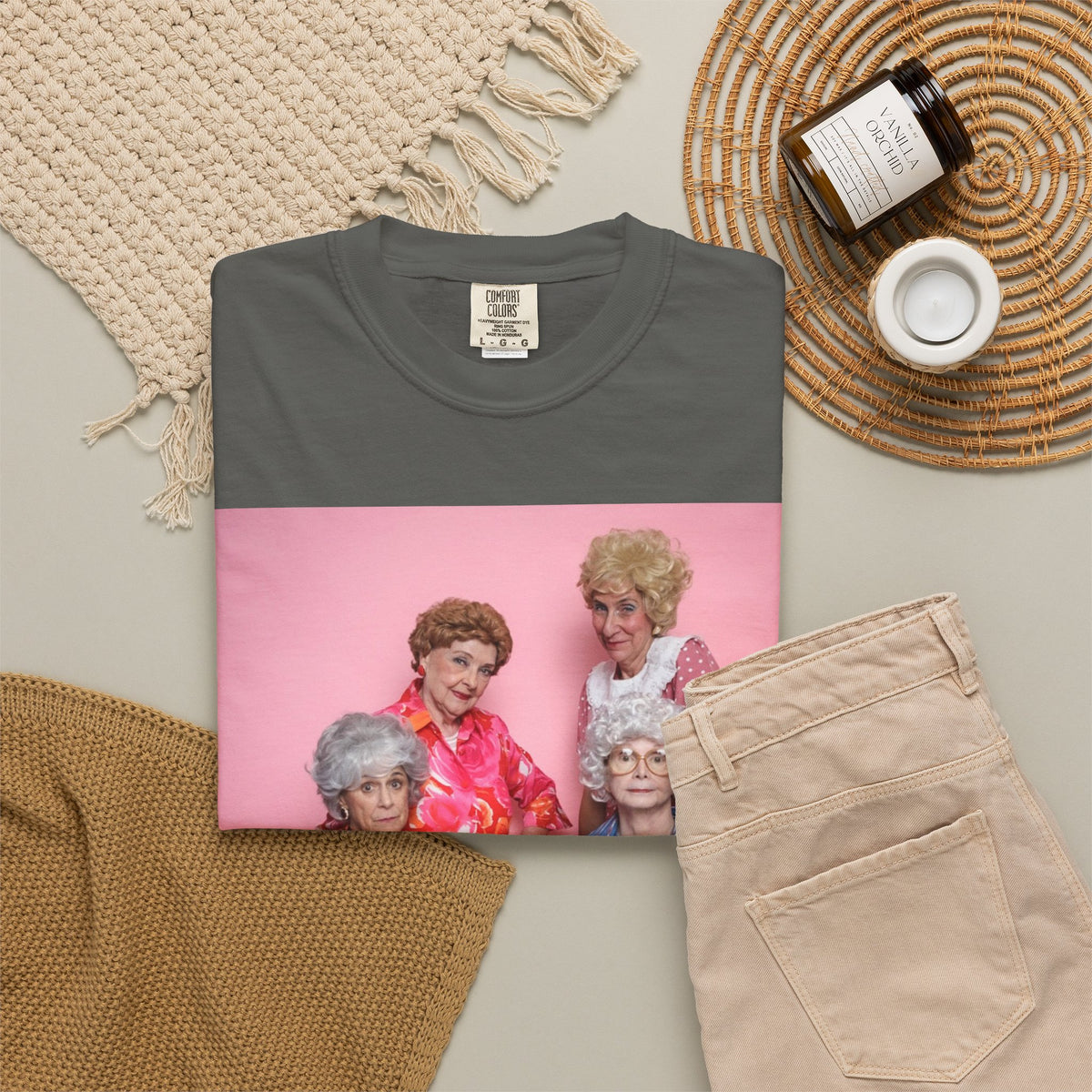 Golden Girls Inspired Photo T‑Shirt — Vintage TV Comedy Tee