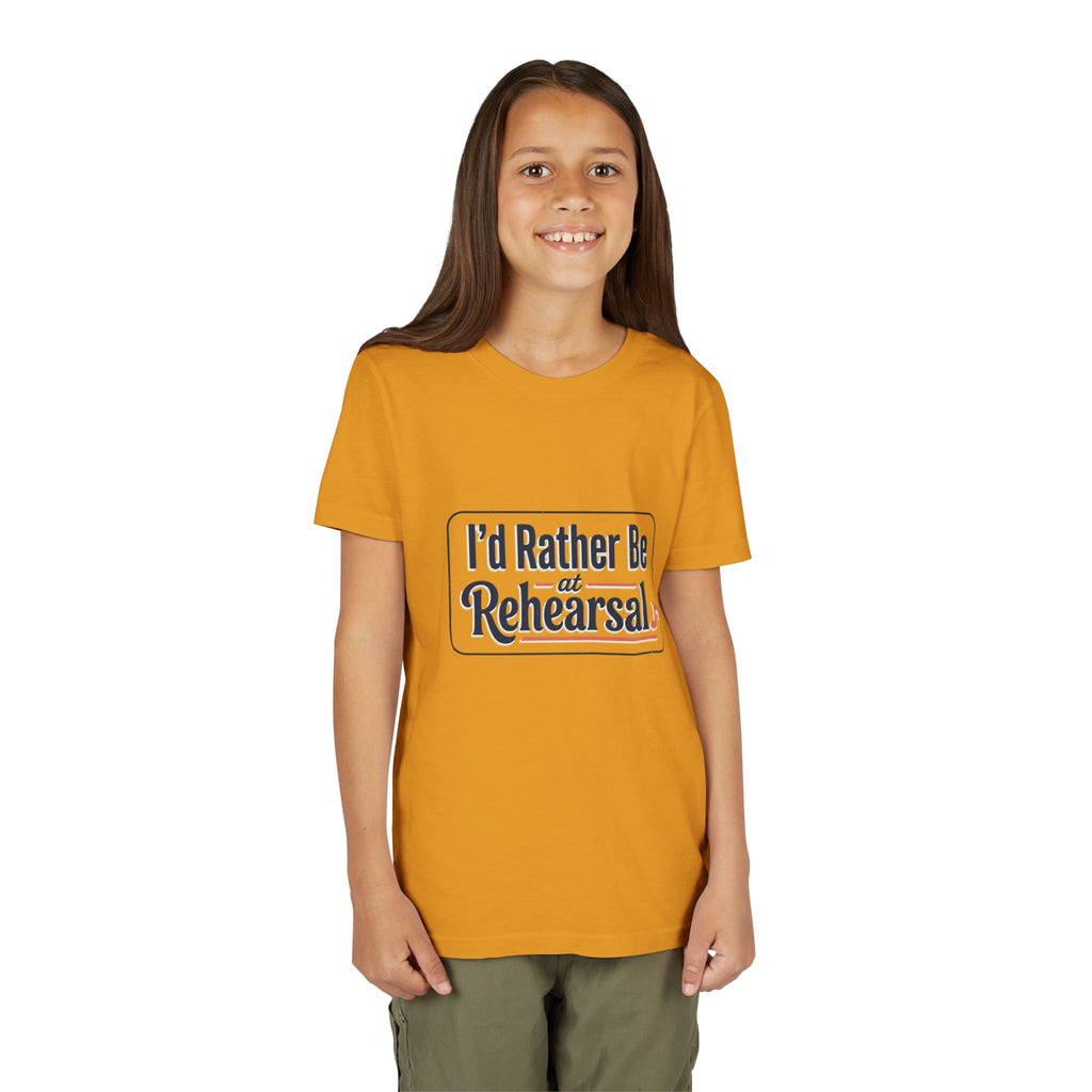 I'd Rather Be At Rehearsal Youth Tee