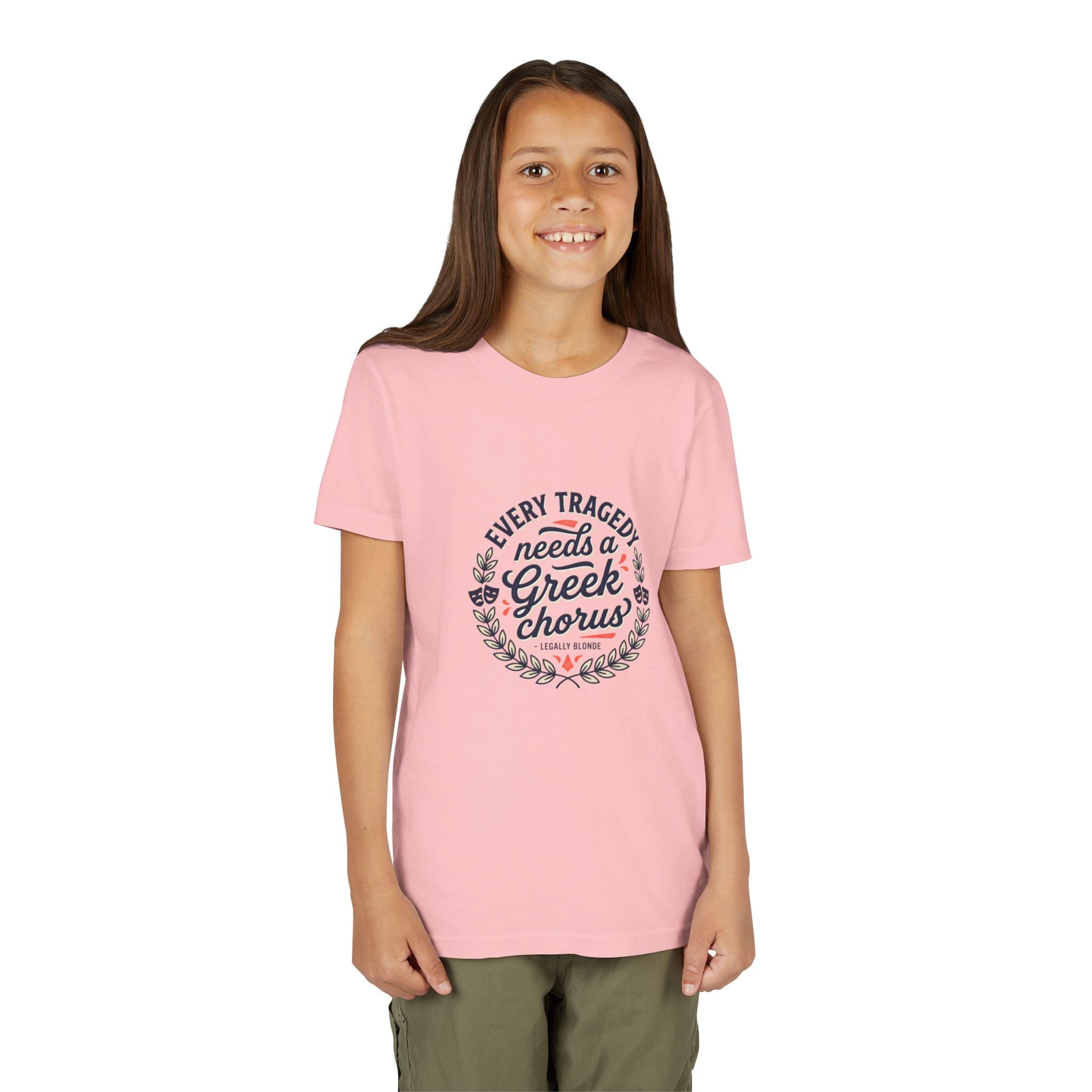 Short Sleeve Tee - Legally Blonde Greek Chorus Quote