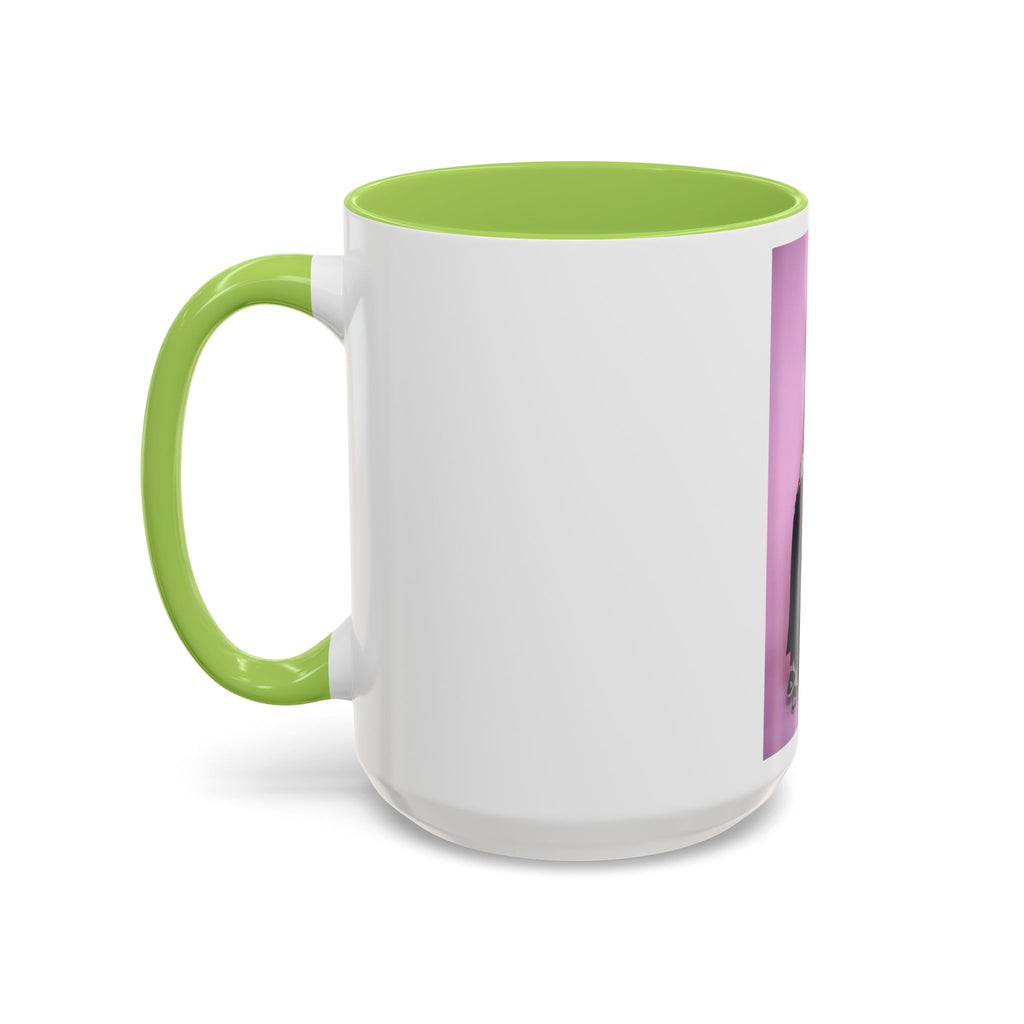 Vintage Dorothy Golden Girls Inspired Portrait Accent Coffee Mug — Quirky Retro Kitchen Gift