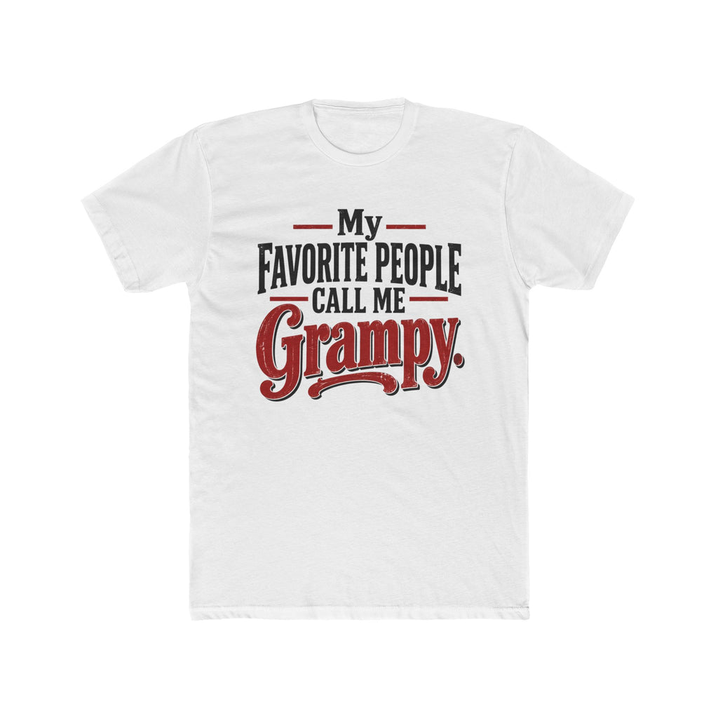 My Favorite People Call Me Grampy Graphic T-Shirt