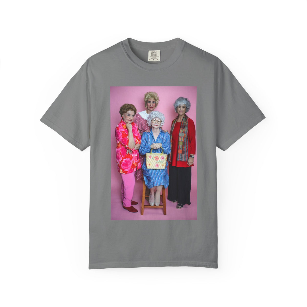Golden Girls Inspired Photo T‑Shirt — Vintage TV Comedy Tee