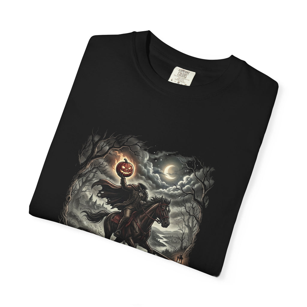 Horseman Night Rider T-Shirt — Vintage Gothic Halloween Graphic Tee