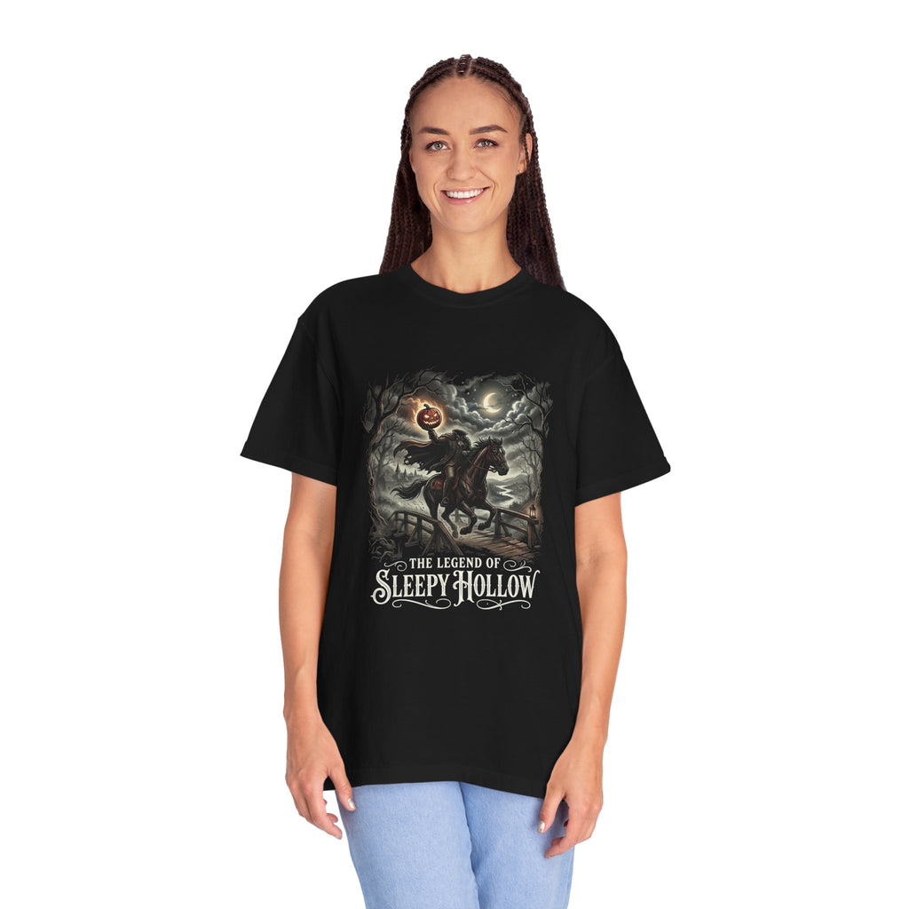 Horseman Night Rider T-Shirt — Vintage Gothic Halloween Graphic Tee