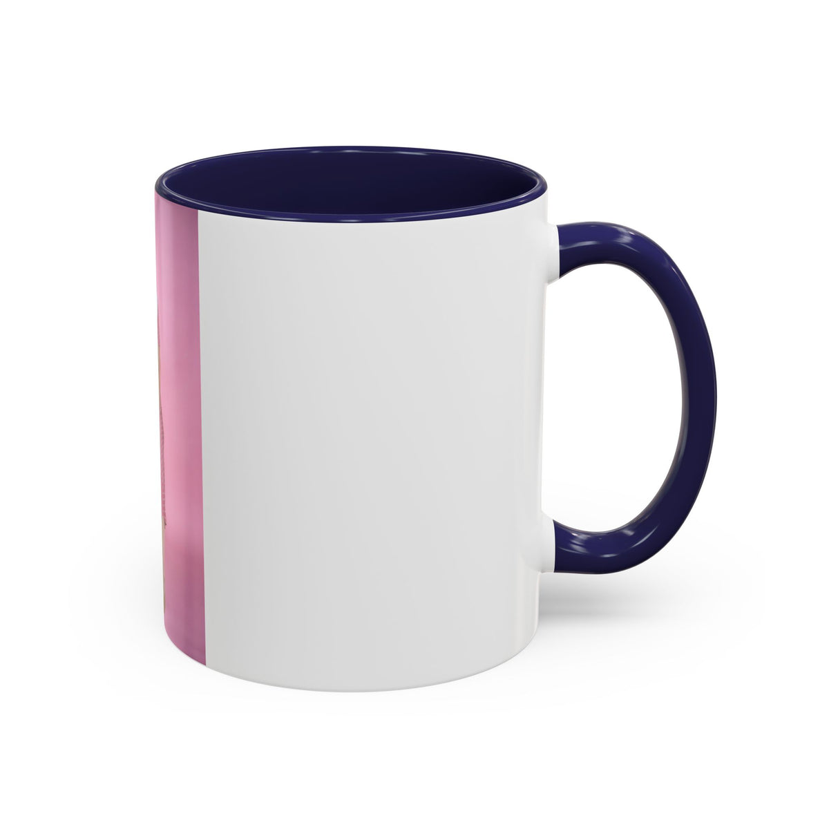 Vintage Pink Portrait Rose Golden Girls Inspired Coffee Mug — Quirky Photo Accent Mug (11/15oz)