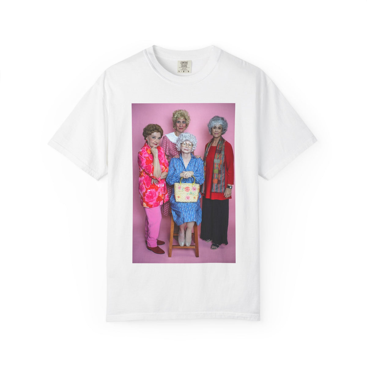 Golden Girls Inspired Photo T‑Shirt — Vintage TV Comedy Tee