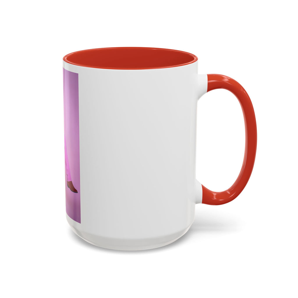 Vintage Blanche Golden Girls Inspired Portrait Accent Coffee Mug — Quirky Retro Kitchen Gift