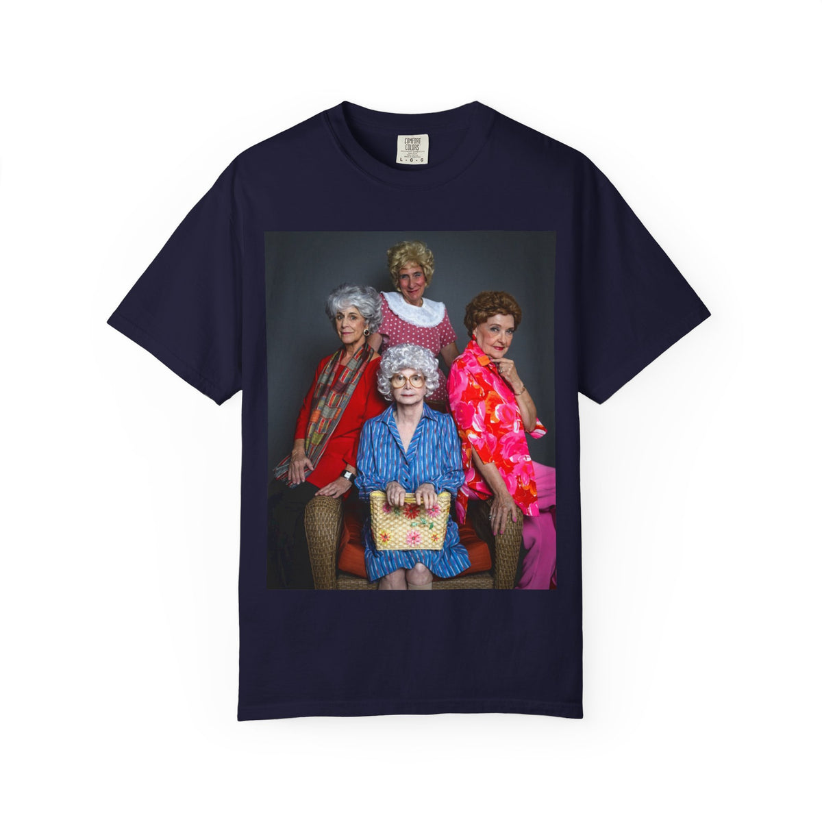 Golden Girls Inspired Photo T‑Shirt — Vintage TV Comedy Tee