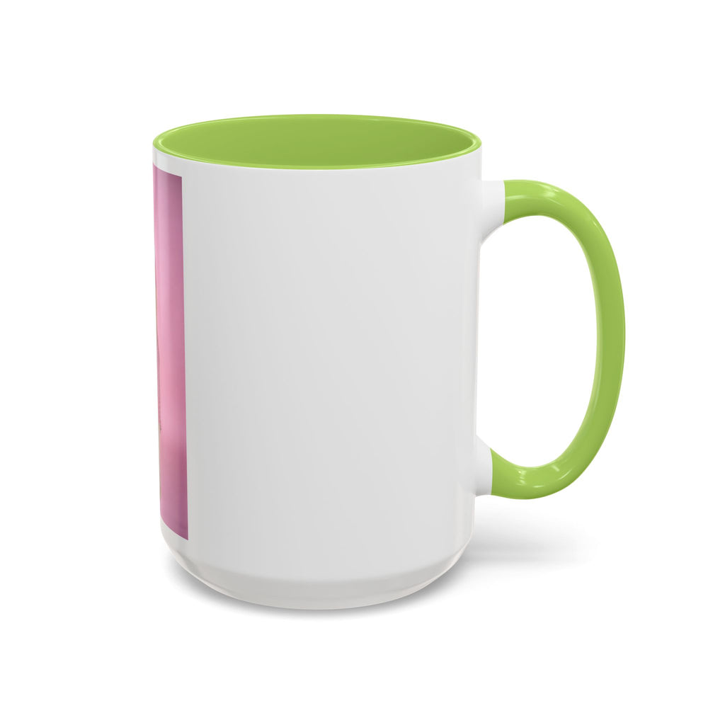 Vintage Pink Portrait Rose Golden Girls Inspired Coffee Mug — Quirky Photo Accent Mug (11/15oz)