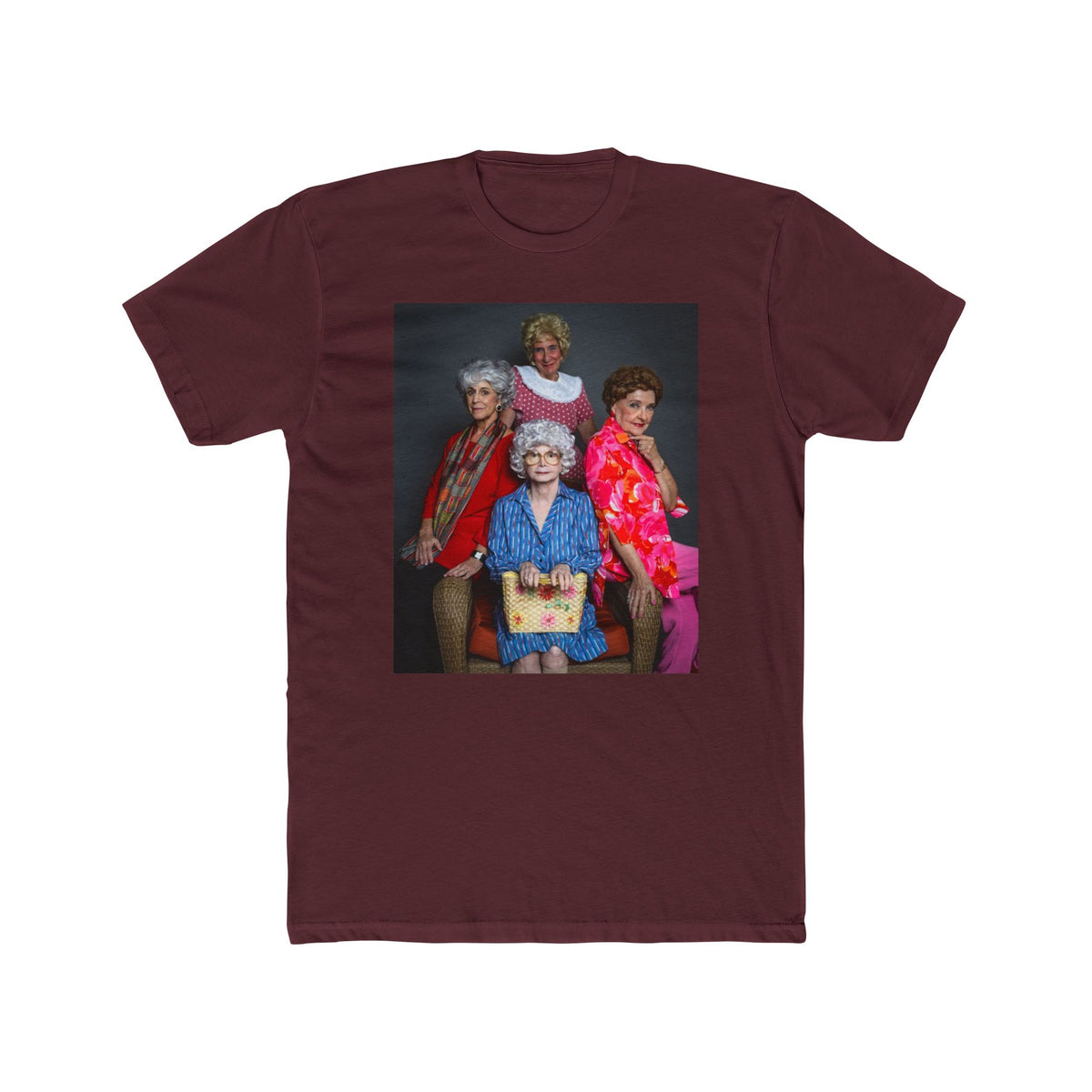 Golden Girls Inspired Retro Photo T‑Shirt — Vintage TV Comedy Cast Tee