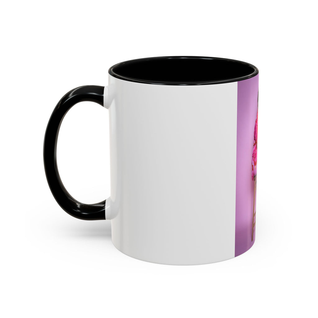 Vintage Blanche Golden Girls Inspired Portrait Accent Coffee Mug — Quirky Retro Kitchen Gift