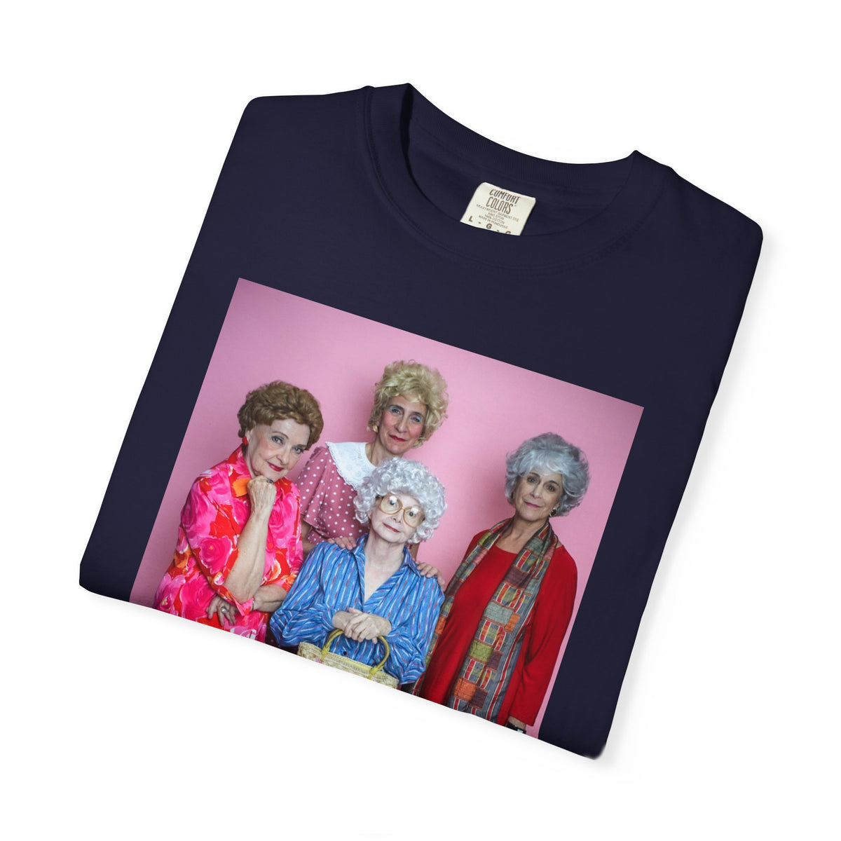 Golden Girls Inspired Photo T‑Shirt — Vintage TV Comedy Tee