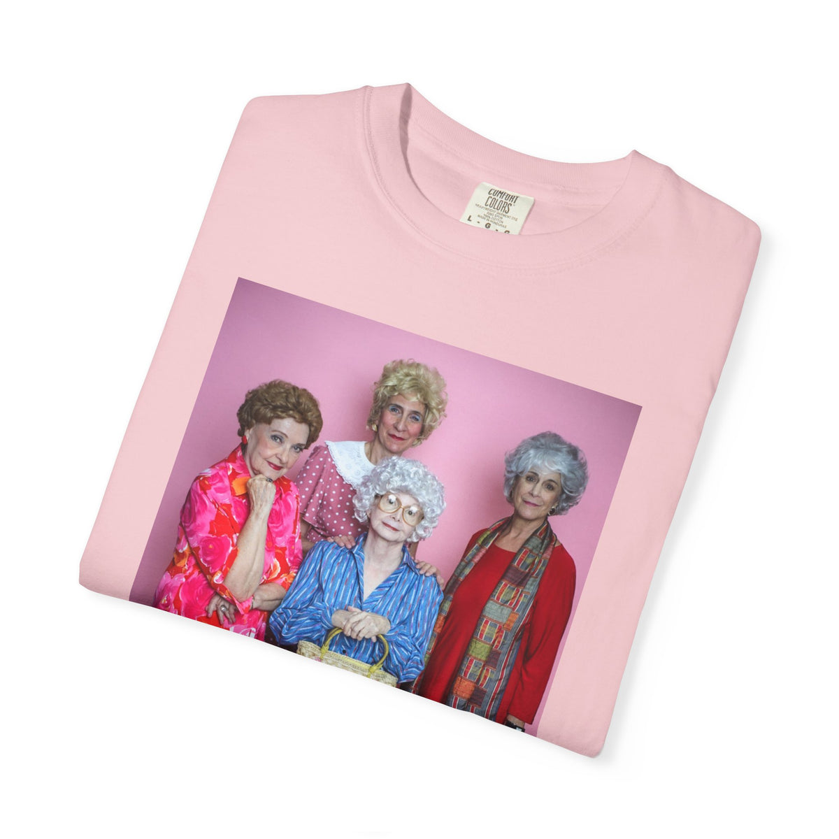Golden Girls Inspired Photo T‑Shirt — Vintage TV Comedy Tee