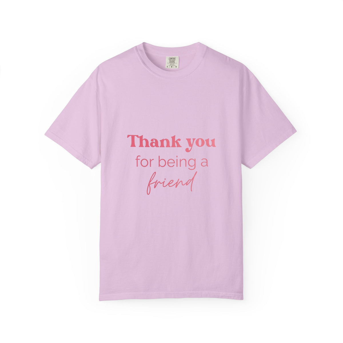 T-Shirt — "Thank You for Being a Friend" Golden Girls Inspired Friendship Graphic Tee
