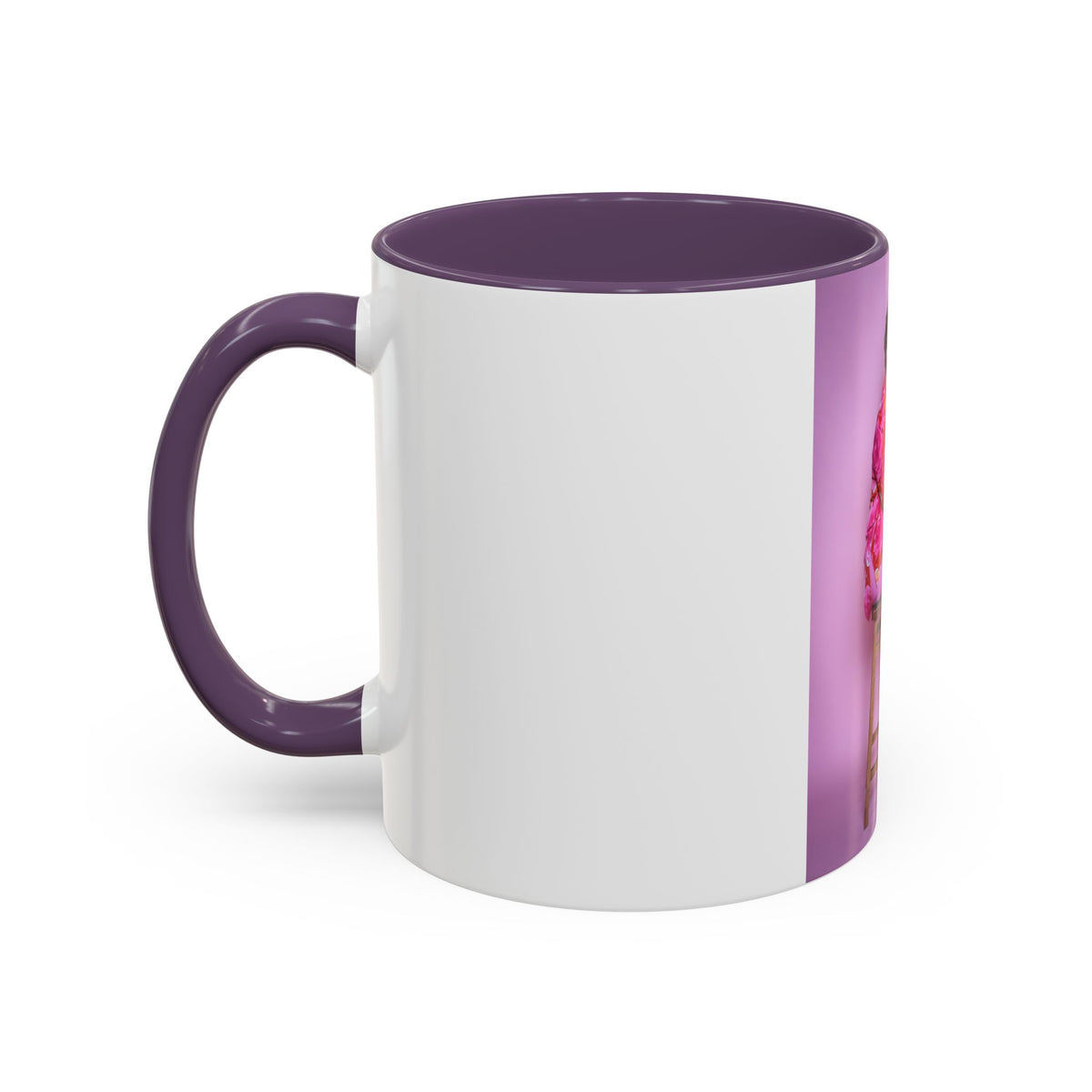 Vintage Blanche Golden Girls Inspired Portrait Accent Coffee Mug — Quirky Retro Kitchen Gift