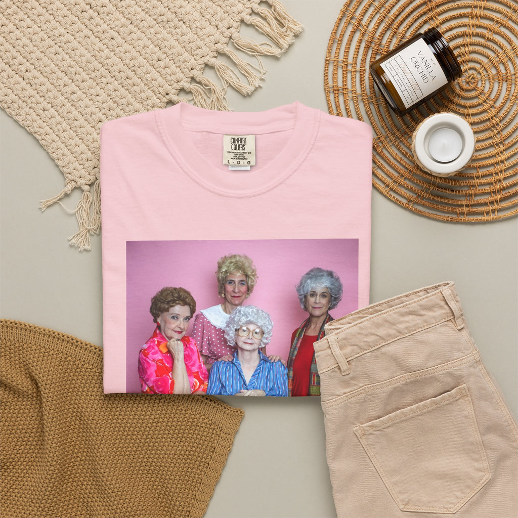 Golden Girls Inspired Photo T‑Shirt — Vintage TV Comedy Tee