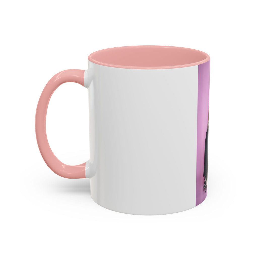 Vintage Dorothy Golden Girls Inspired Portrait Accent Coffee Mug — Quirky Retro Kitchen Gift