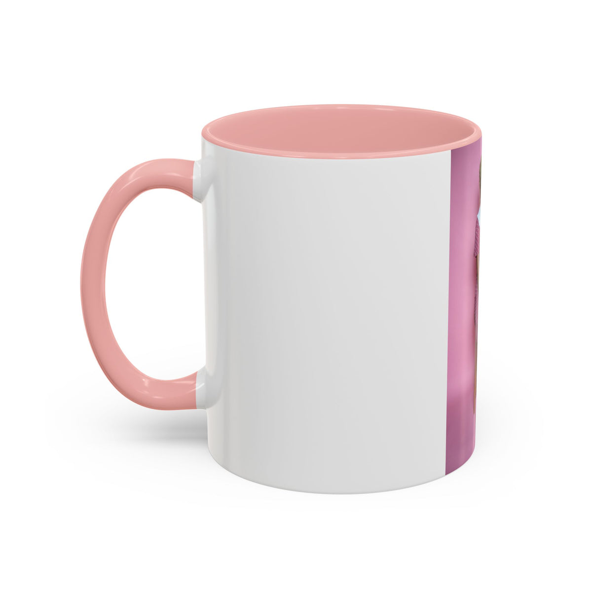 Vintage Pink Portrait Rose Golden Girls Inspired Coffee Mug — Quirky Photo Accent Mug (11/15oz)