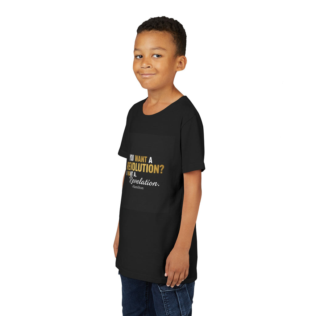 Youth Tee — "You Want a Revolution? I Want a Revelation."