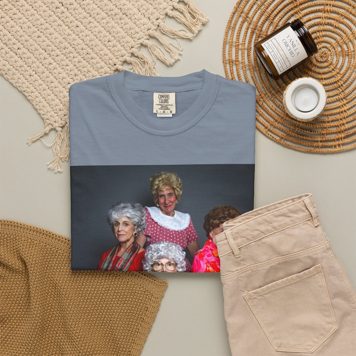 Golden Girls Inspired Photo T‑Shirt — Vintage TV Comedy Tee