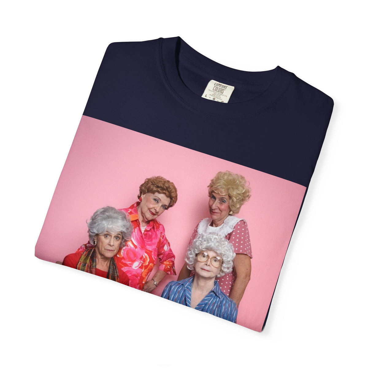 Golden Girls Inspired Photo T‑Shirt — Vintage TV Comedy Tee