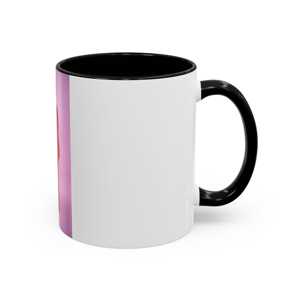 Vintage Dorothy Golden Girls Inspired Portrait Accent Coffee Mug — Quirky Retro Kitchen Gift