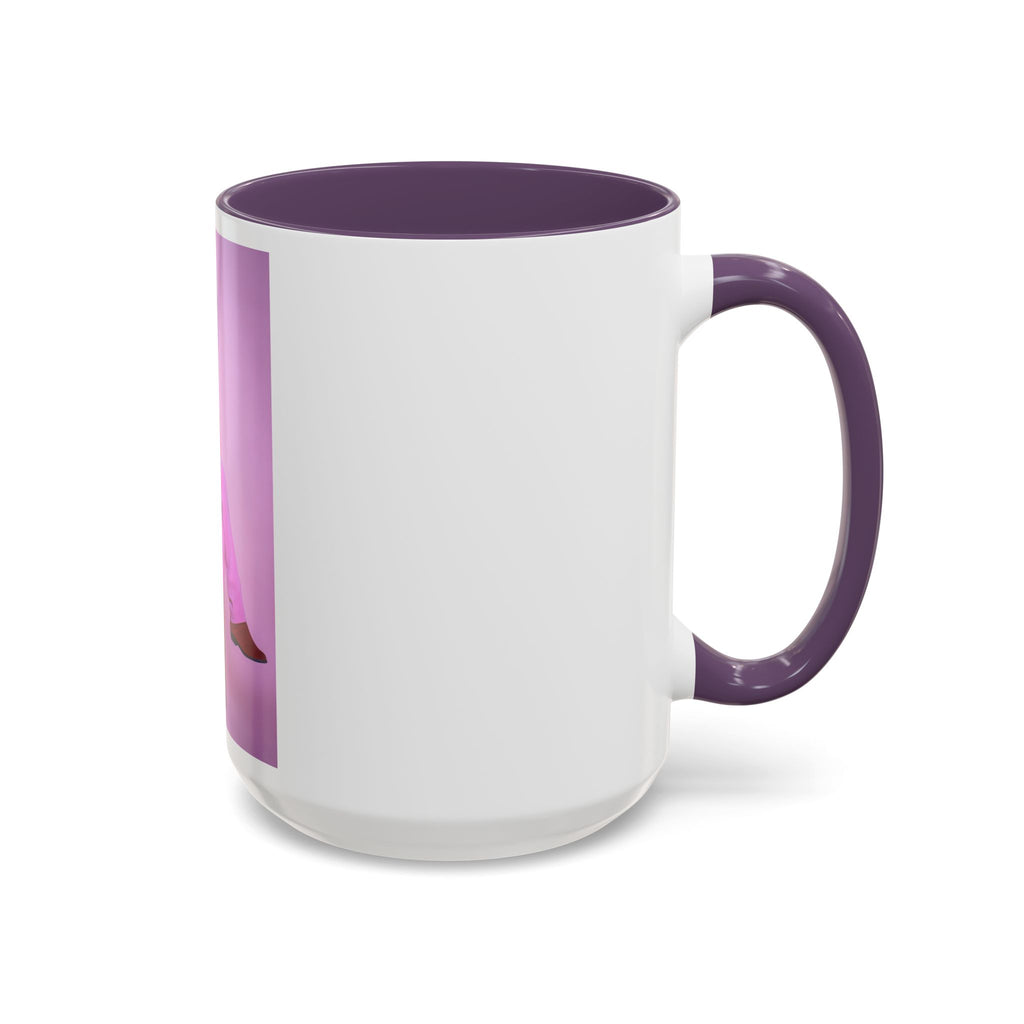 Vintage Blanche Golden Girls Inspired Portrait Accent Coffee Mug — Quirky Retro Kitchen Gift