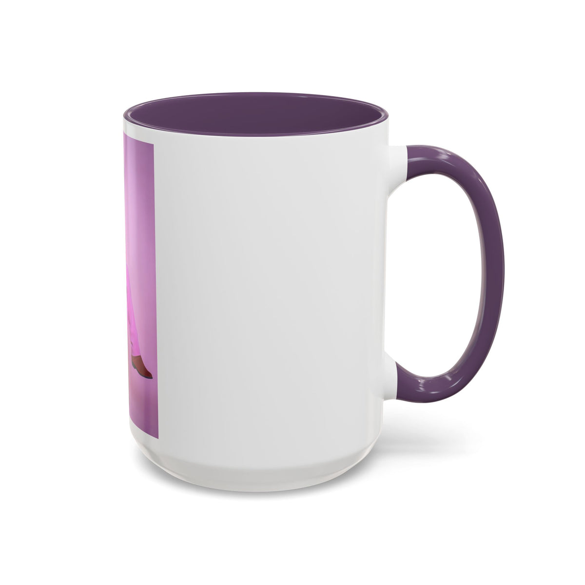 Vintage Blanche Golden Girls Inspired Portrait Accent Coffee Mug — Quirky Retro Kitchen Gift