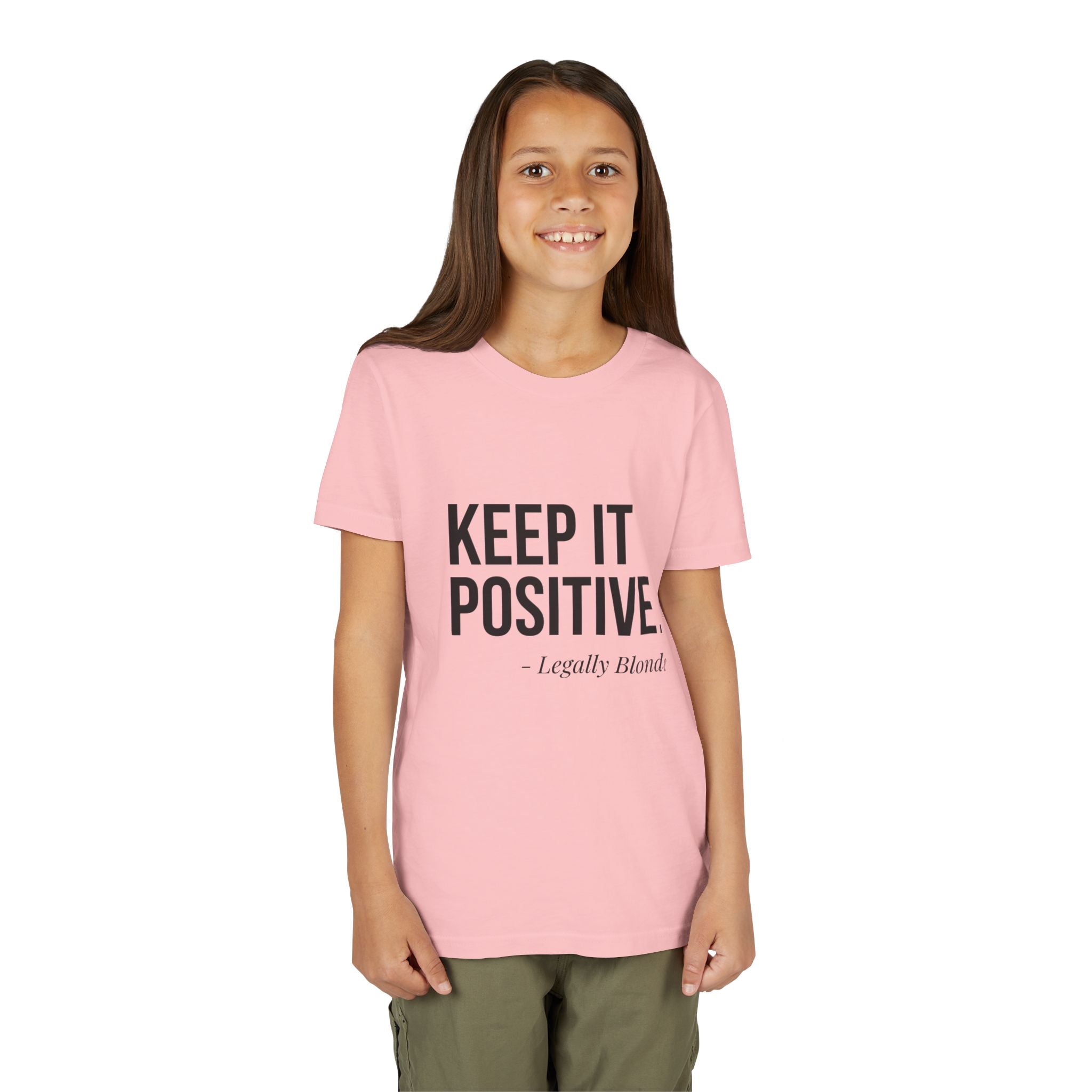 Youth Tee - Keep It Positive - Legally Blonde