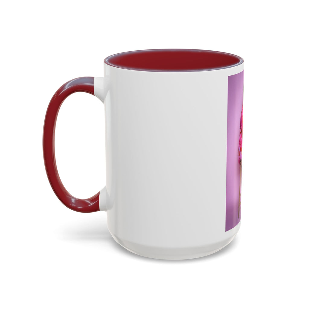 Vintage Blanche Golden Girls Inspired Portrait Accent Coffee Mug — Quirky Retro Kitchen Gift