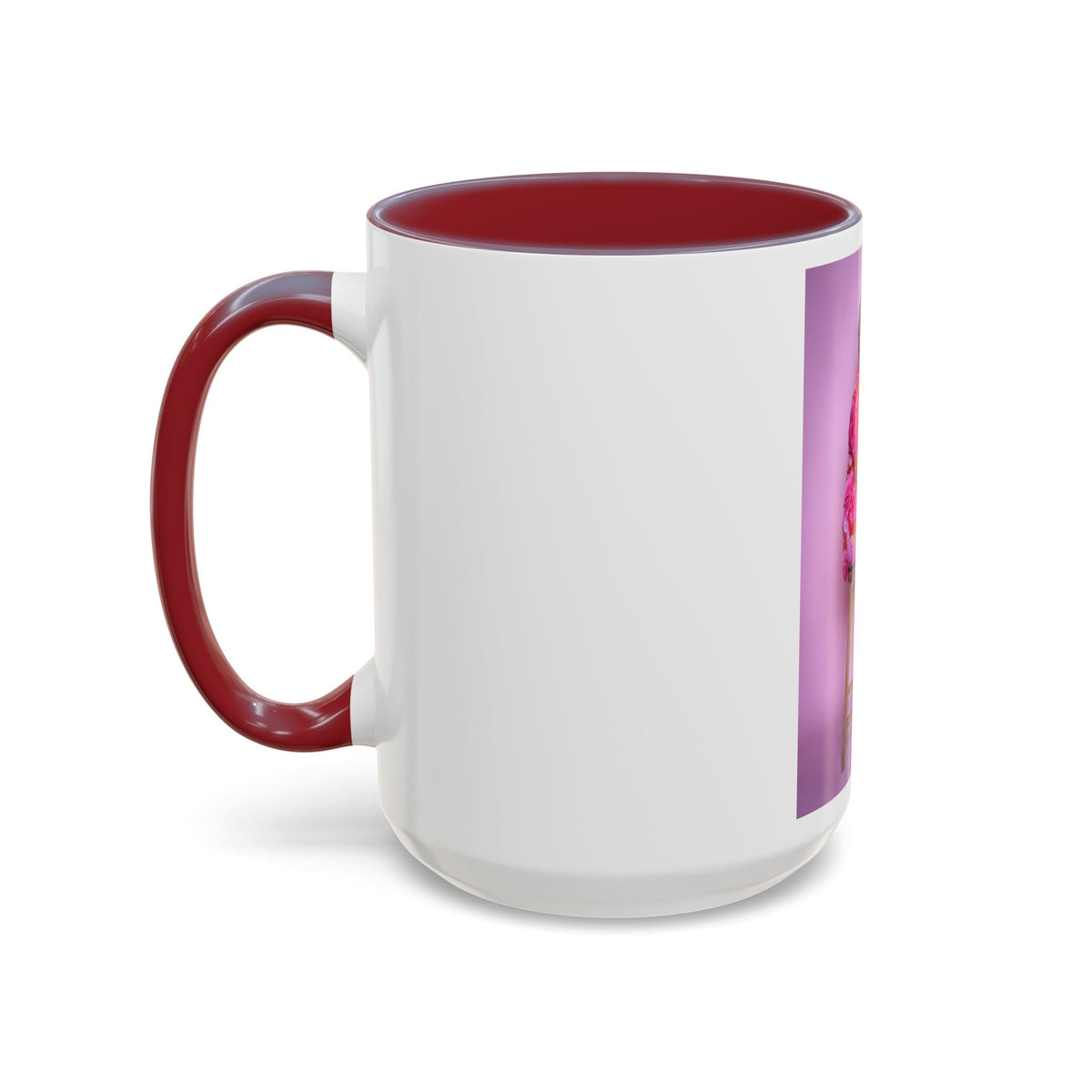 Vintage Blanche Golden Girls Inspired Portrait Accent Coffee Mug — Quirky Retro Kitchen Gift