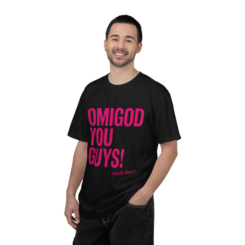 OMIGOD YOU GUYS! Graphic T-Shirt — Legally Blonde Inspired Pink Text Tee