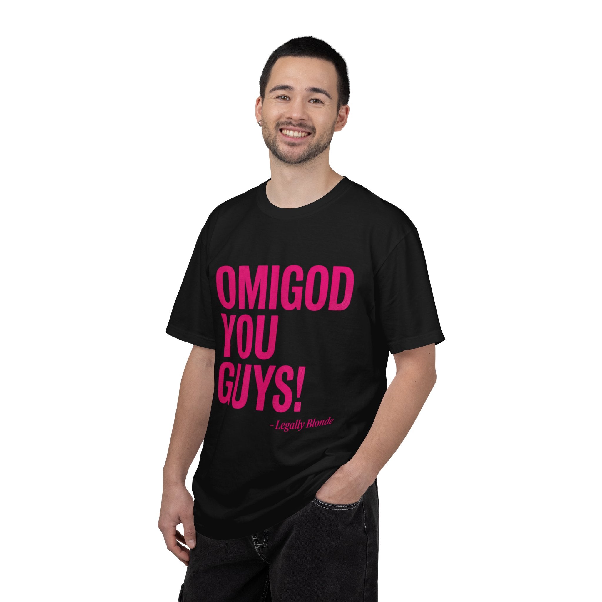 OMIGOD YOU GUYS! Graphic T-Shirt — Legally Blonde Inspired Pink Text Tee