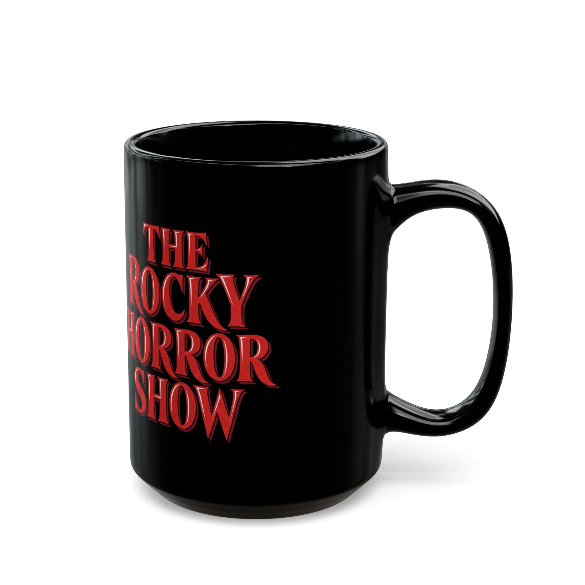Rocky Horror Show Black Mug — The Rocky Horror Show Logo Coffee Cup (11oz/15oz)