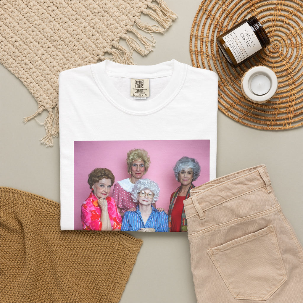 Golden Girls Inspired Photo T‑Shirt — Vintage TV Comedy Tee