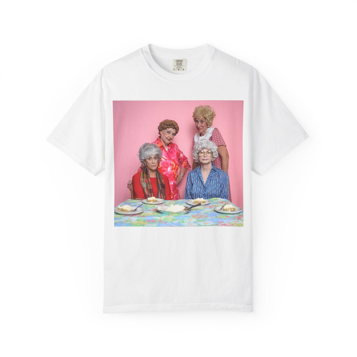 Golden Girls Inspired Photo T‑Shirt — Vintage TV Comedy Tee