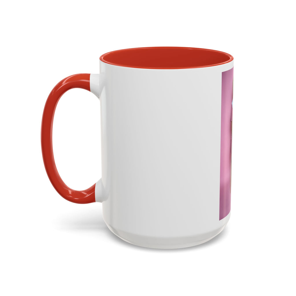 Vintage Pink Portrait Rose Golden Girls Inspired Coffee Mug — Quirky Photo Accent Mug (11/15oz)