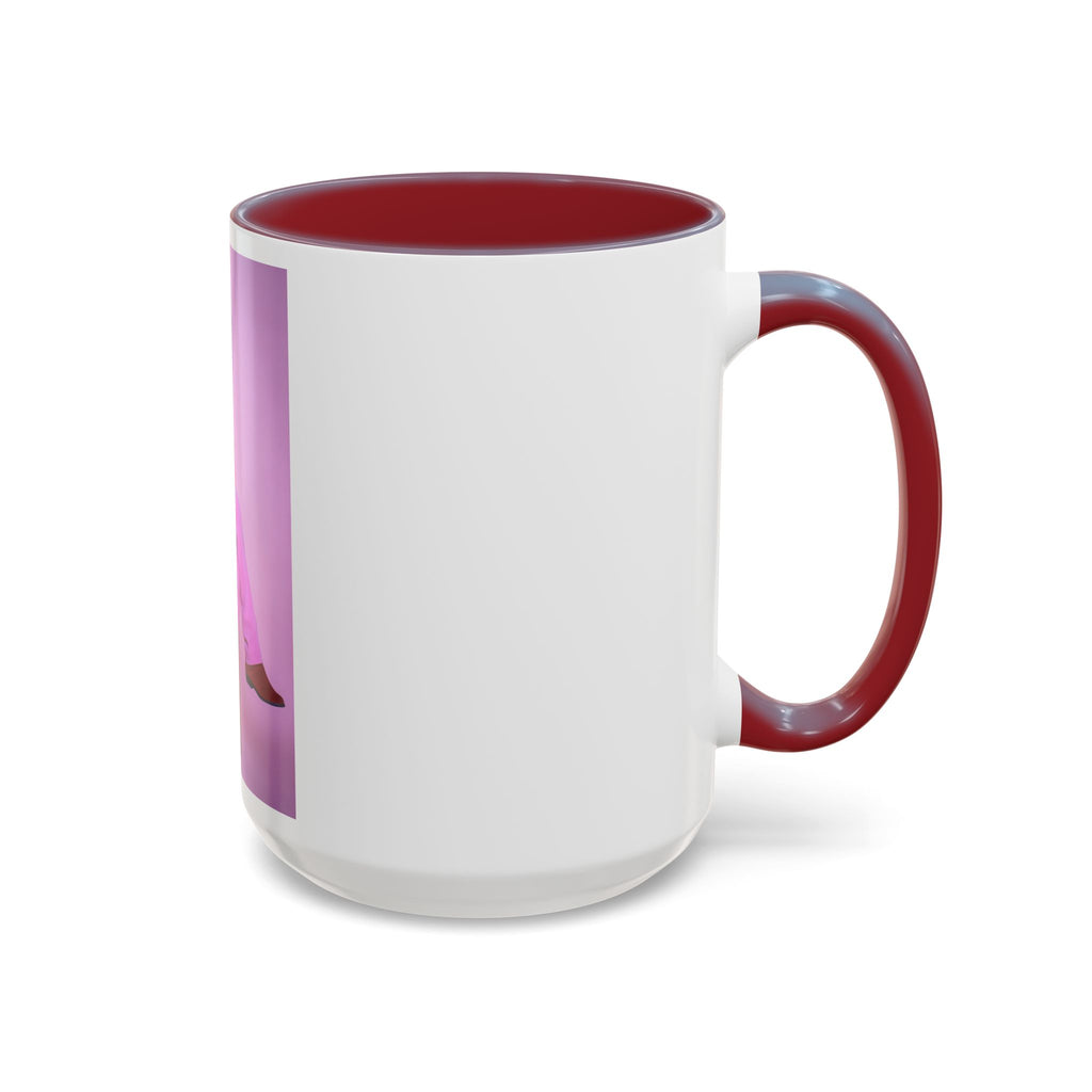 Vintage Blanche Golden Girls Inspired Portrait Accent Coffee Mug — Quirky Retro Kitchen Gift