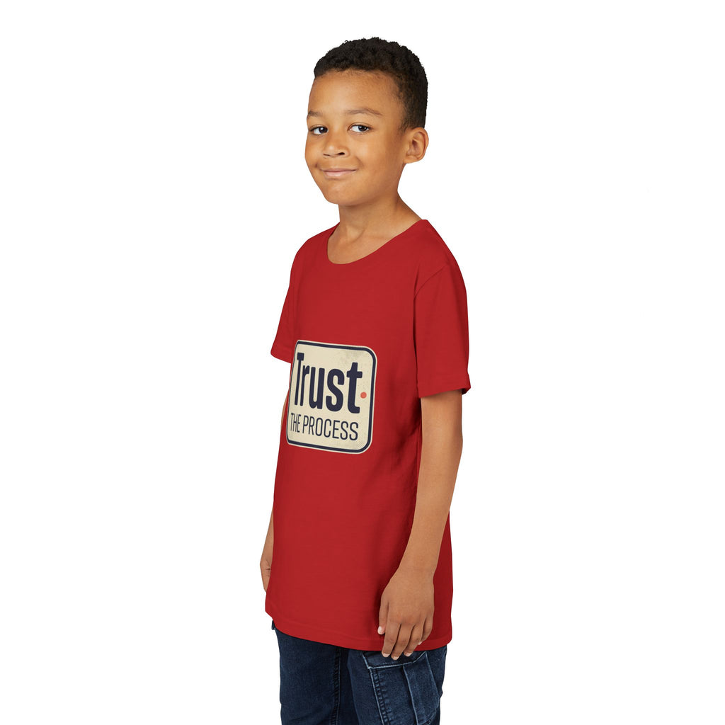 Trust the Process Youth T‑Shirt — Inspirational Short Sleeve Tee for Kids