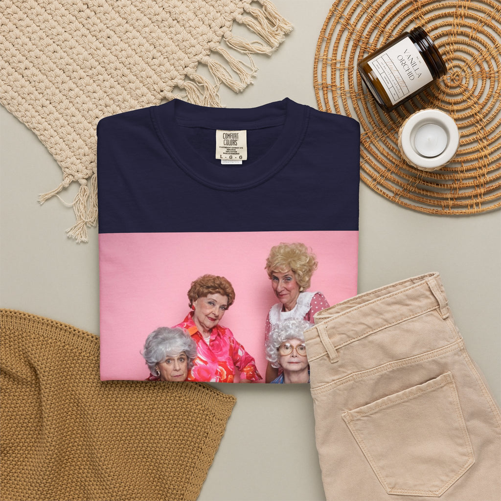 Golden Girls Inspired Photo T‑Shirt — Vintage TV Comedy Tee